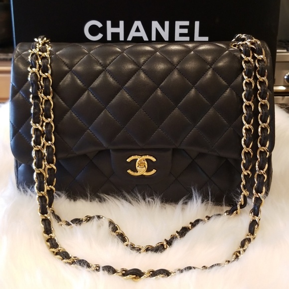 CHANEL Handbags - CHANEL Double Flap Black Hand